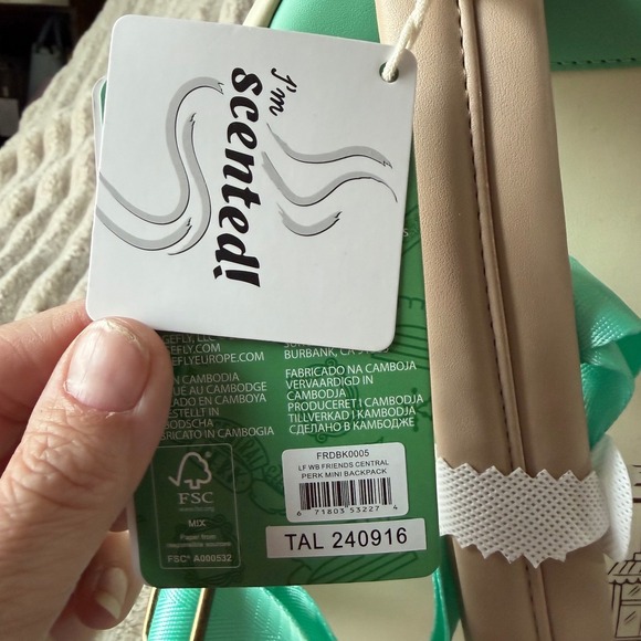 Loungefly Friends Central Perk Mini Backpack and Scented Coffee Cup Bag Set - Picture 2 of 10